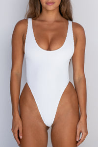 Molly One Piece - White Crinkle