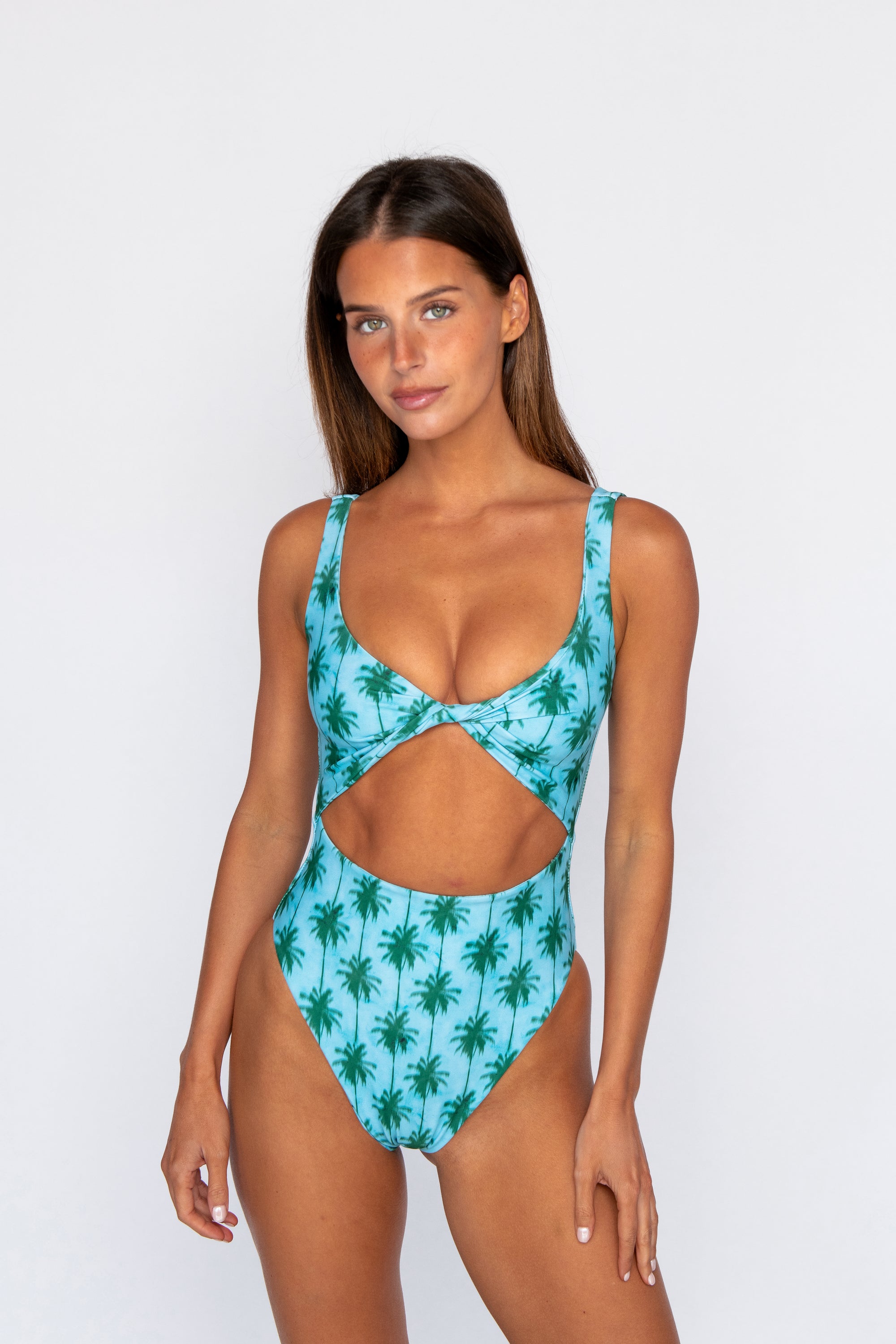 Chloe One Piece - Palmetto