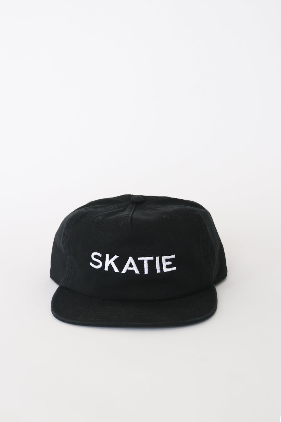 Skatie Logo Skater Hat - Black