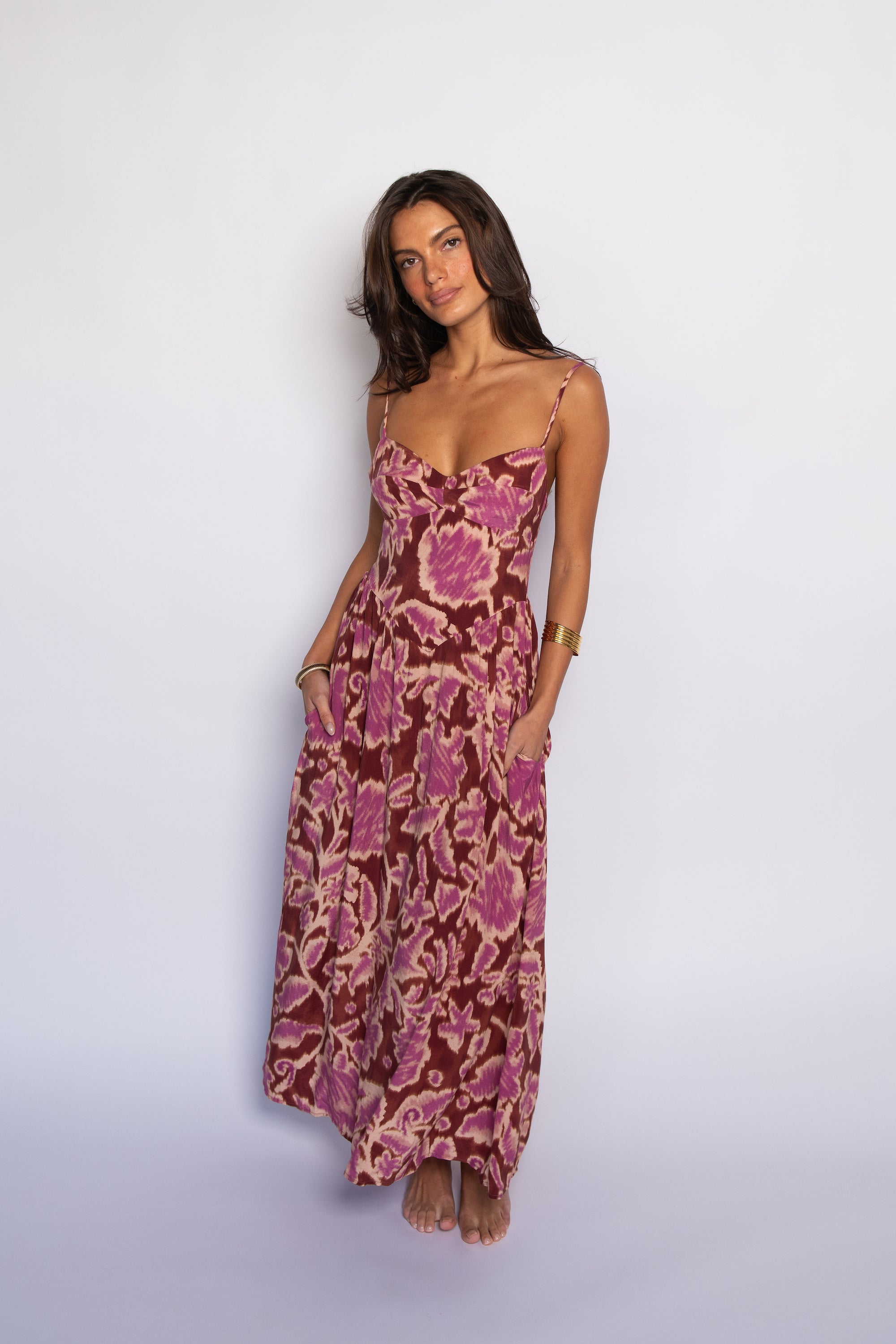 Aurora Midi Dress - Marmont