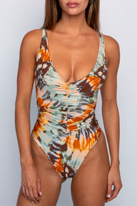 Jacelyn One Piece - Juniper Glossy