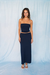 Billie Maxi Skirt Jersey - Twilight