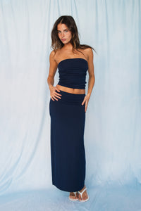 Billie Maxi Skirt Jersey - Twilight