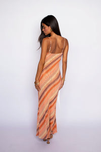 Samantha Maxi Dress Mesh - Puglia