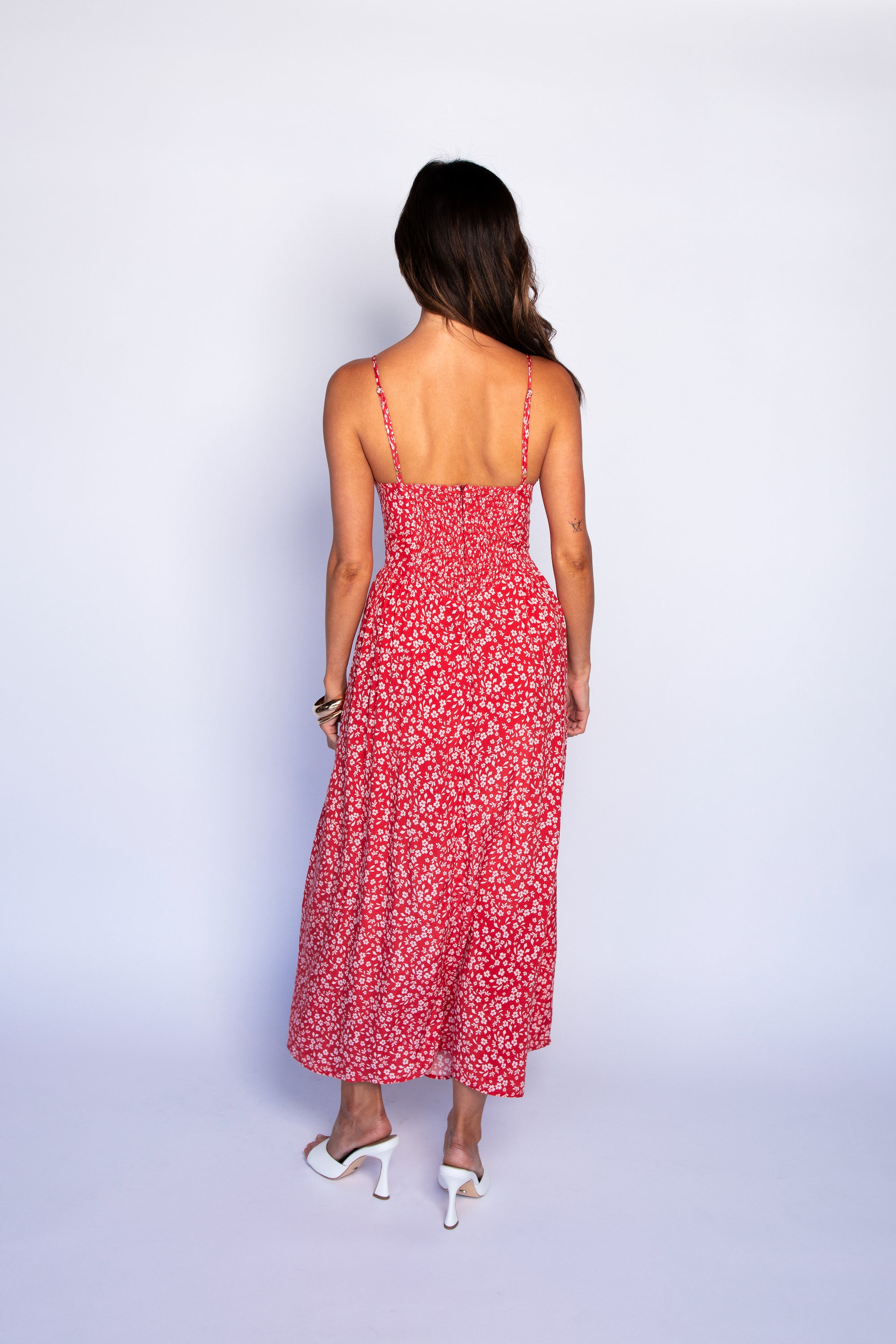 Aurora Midi Dress - Corvette