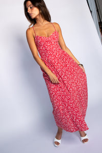 Aurora Midi Dress - Corvette