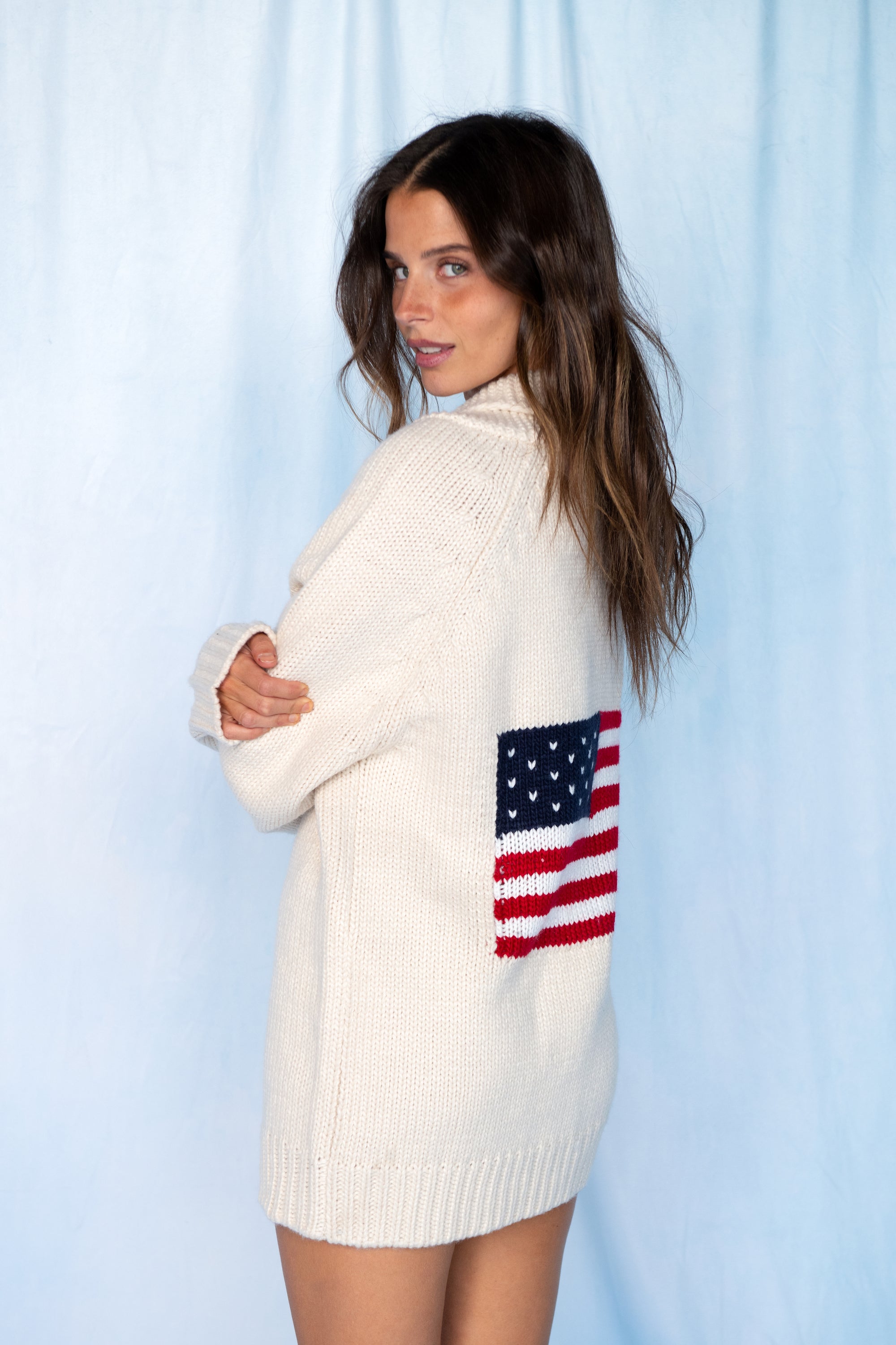 Americana Cardigan - Ivory