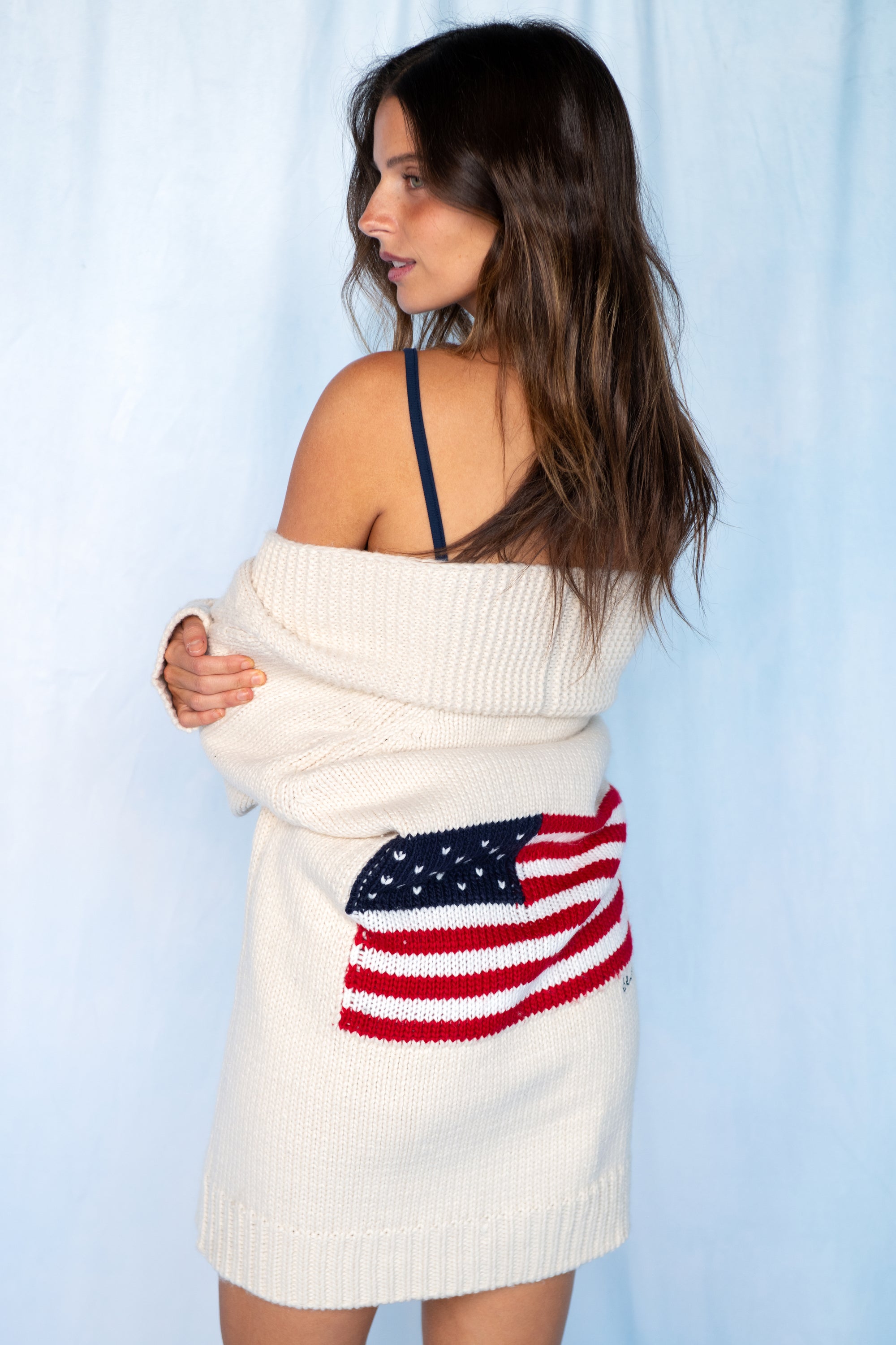 Americana Cardigan - Ivory