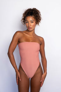 Amy One Piece - Rosette Classic Ribbed