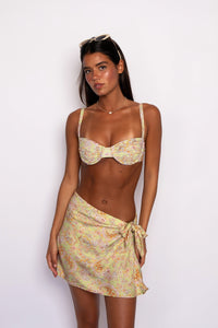 Julie Skirt Satin - Sorrento