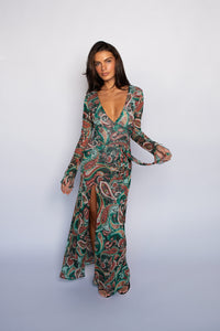 Inez Maxi Dress - Valencia