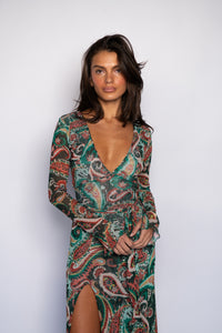 Inez Maxi Dress - Valencia