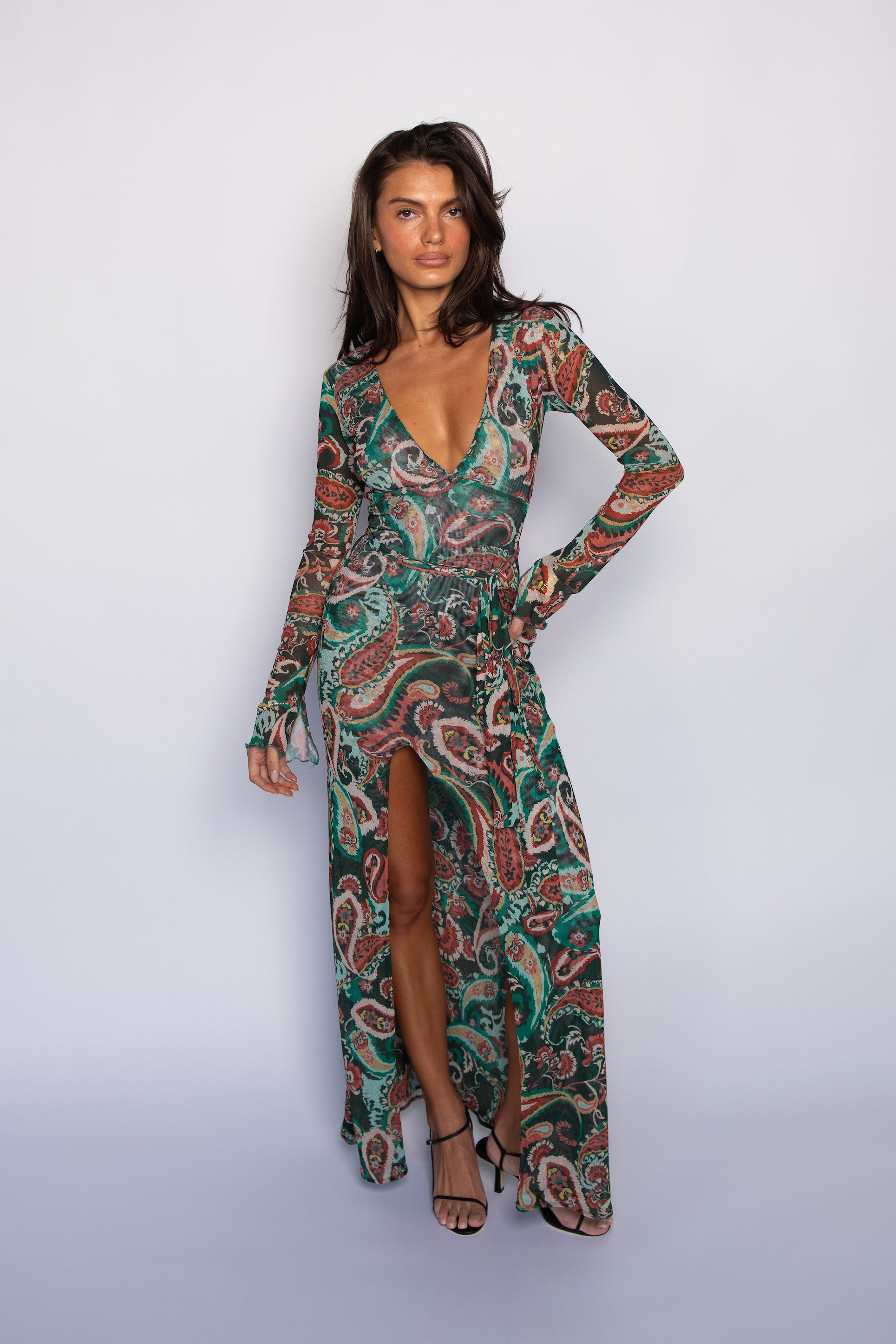 Inez Maxi Dress - Valencia