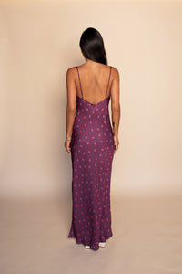 Samantha Maxi Dress Satin - Dottie