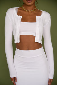 Serena Skirt - White