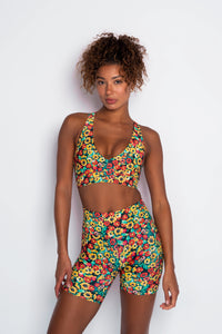 Cece Bike Short - Wildflower