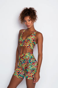 Cece Bike Short - Wildflower