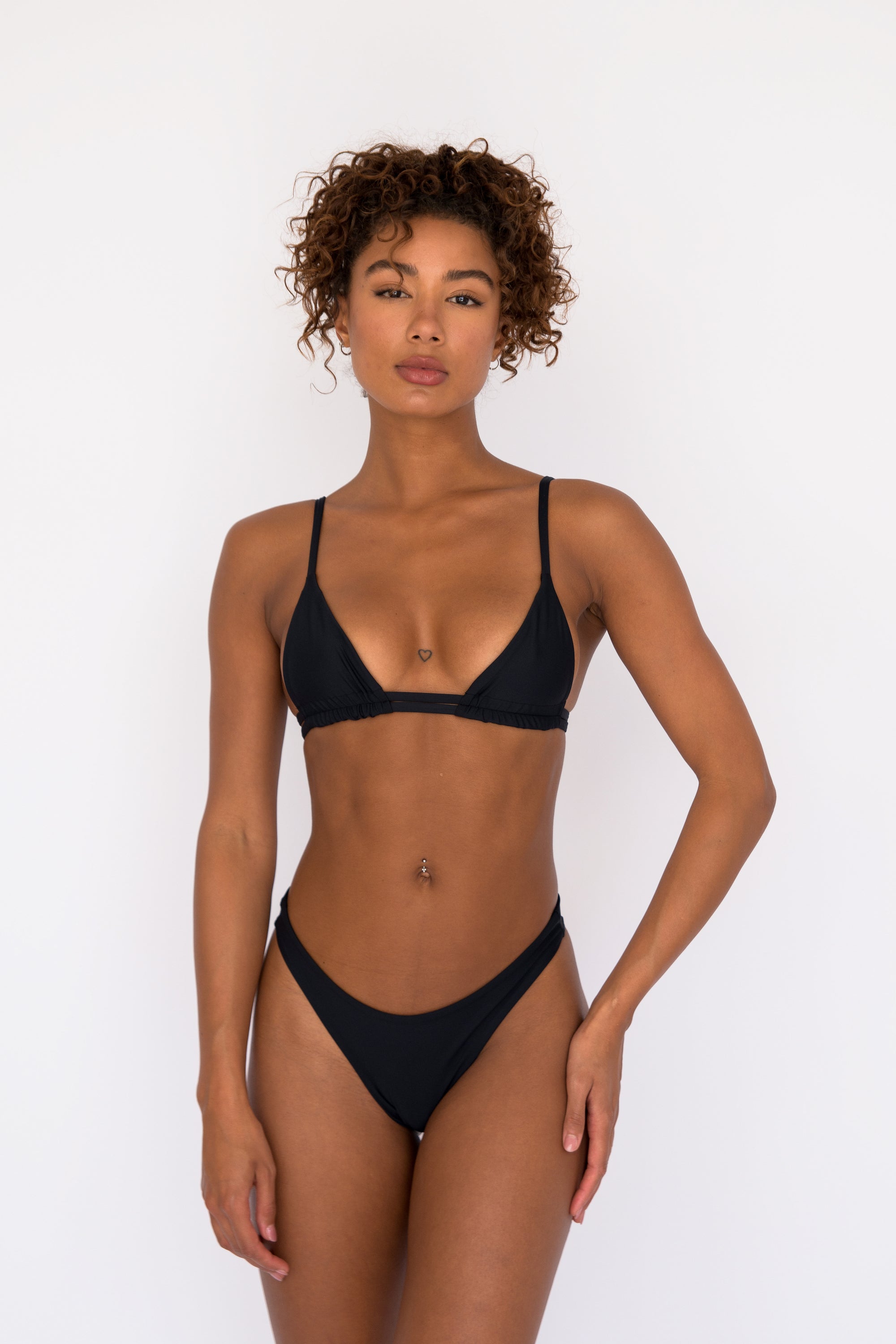 Dylan Bikini Bottom in Black – SKATIE