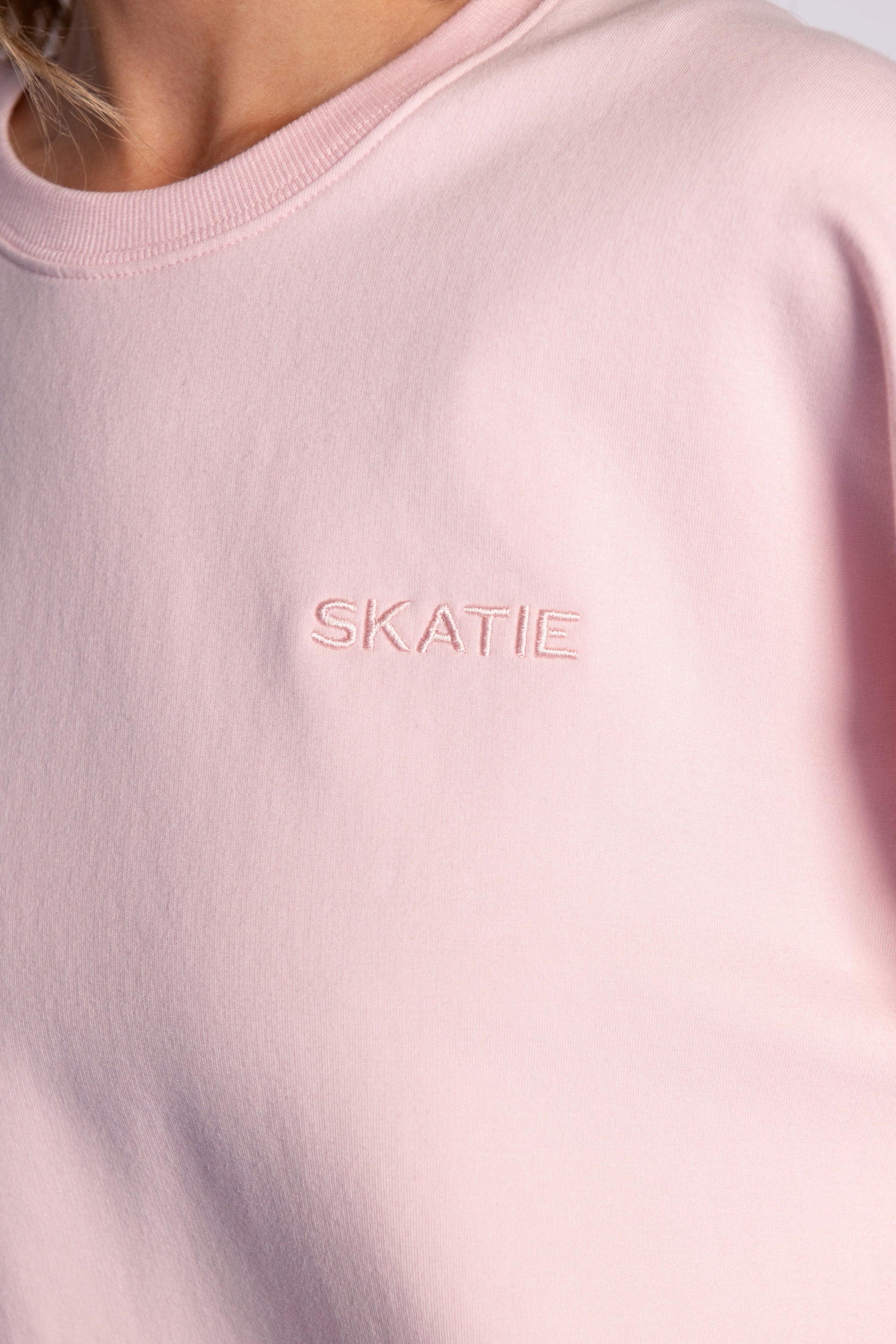 Embroidered Bubblegum Chris Crewneck