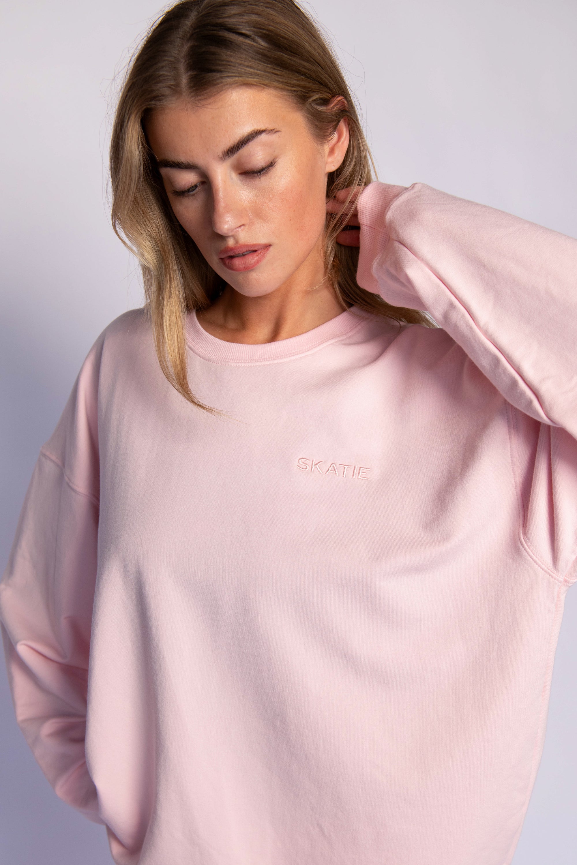 Embroidered Bubblegum Chris Crewneck