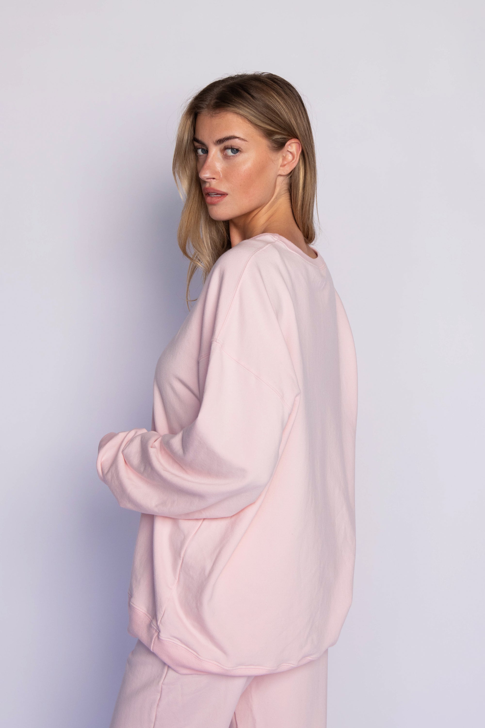 Embroidered Bubblegum Chris Crewneck