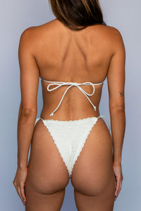 Ella Top - White Crochet
