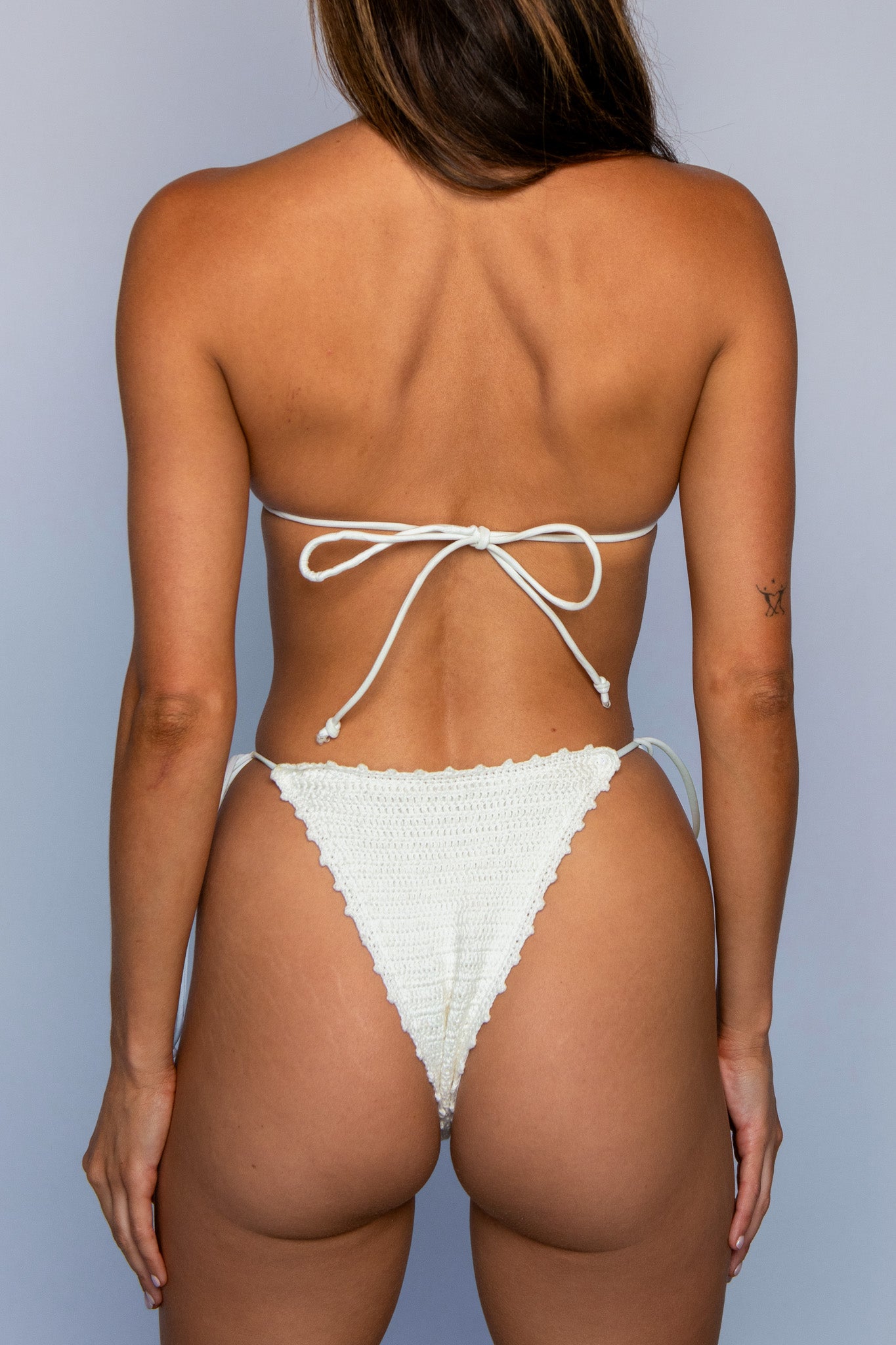 Ella Top - White Crochet
