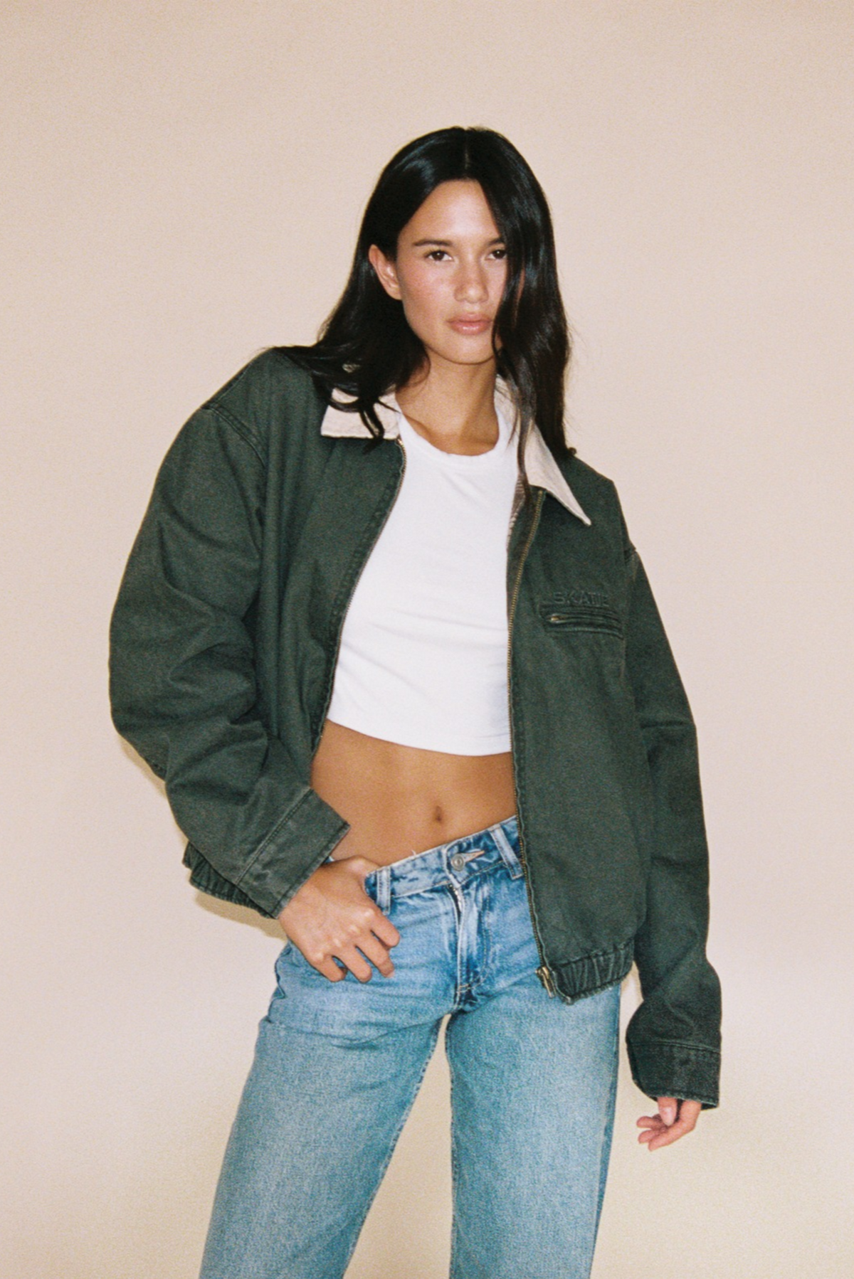 Shania Canvas Jacket - Canyon Sage