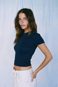 Easy Tee Baby Ribbed - Twilight
