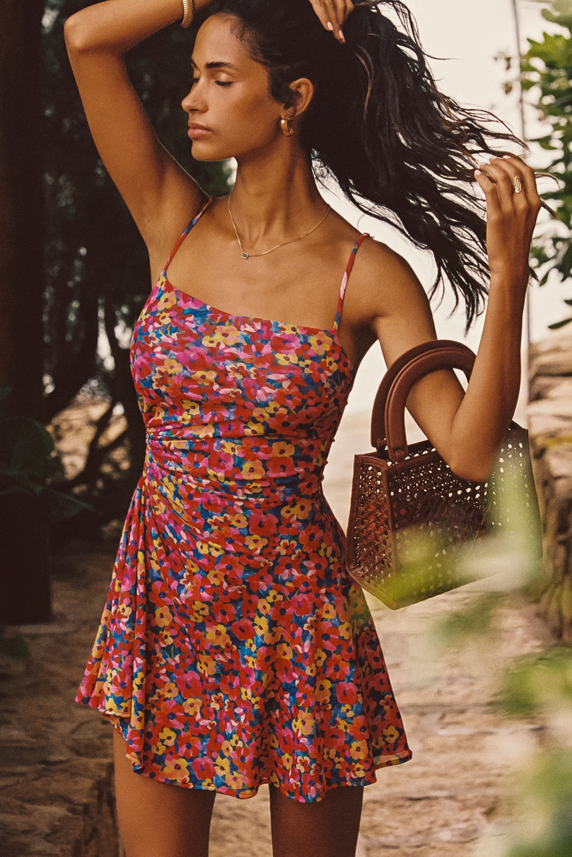 Palmer Mini Dress - Canary