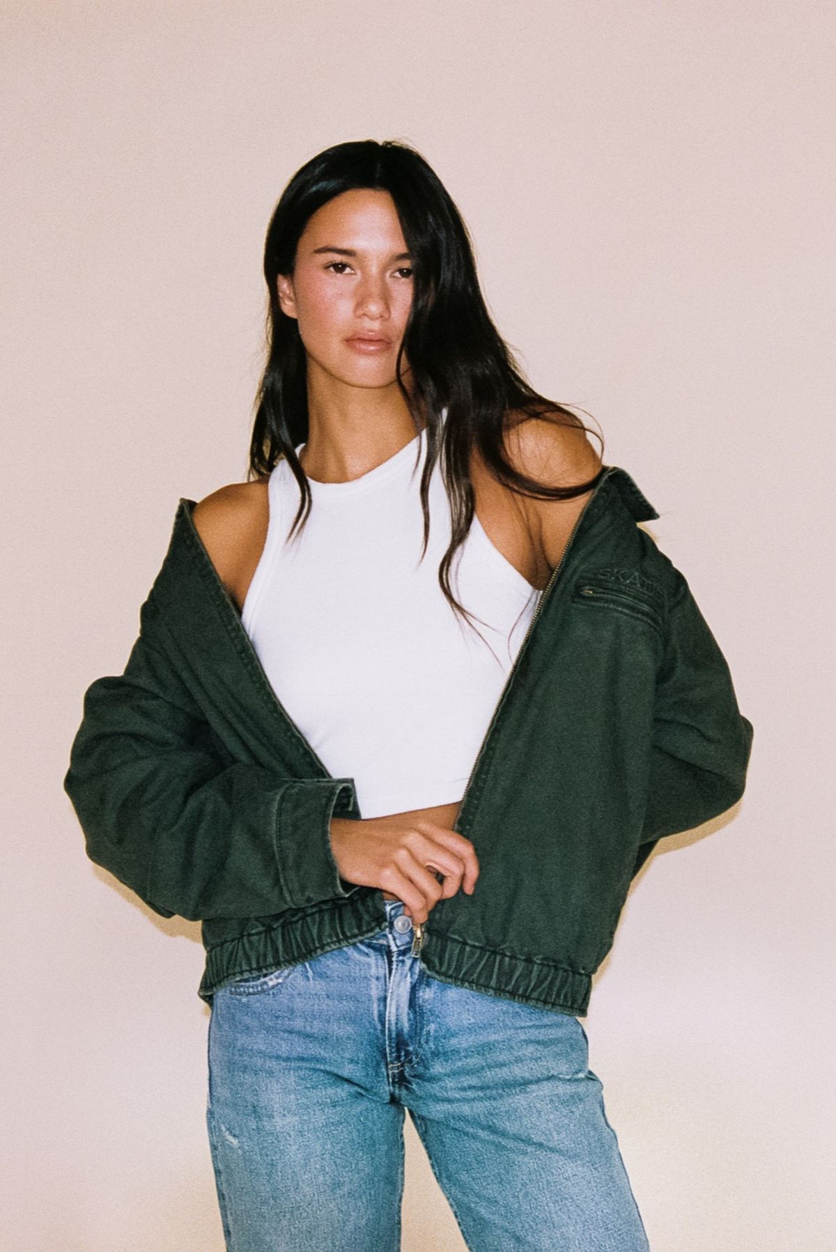 Shania Canvas Jacket - Canyon Sage