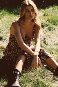 Leo Dress Satin - Prairie