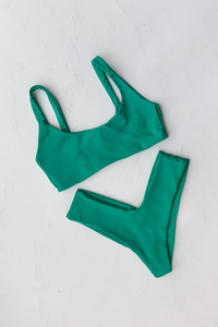Mya Top - Seaglass Glossy