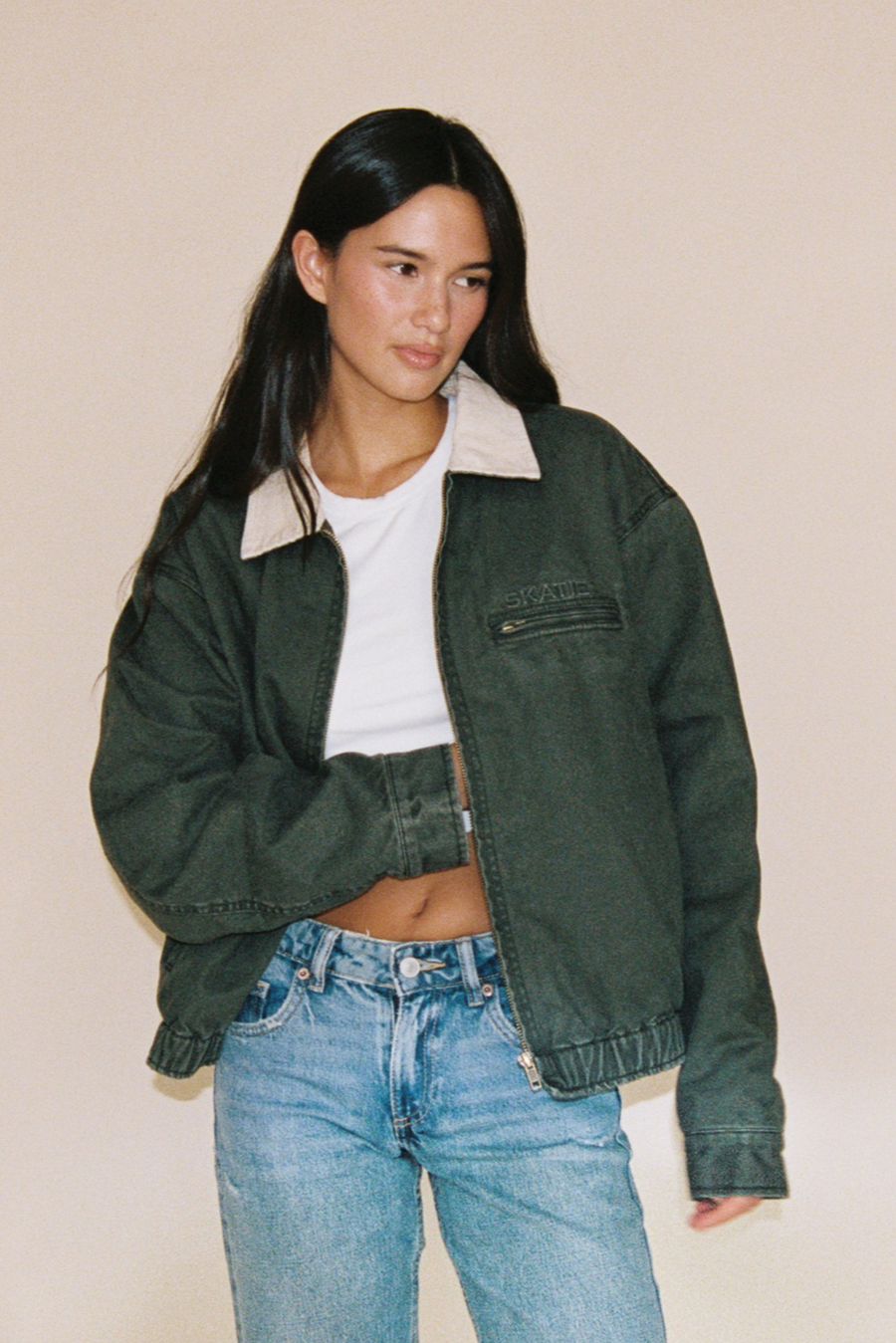 Shania Canvas Jacket - Canyon Sage