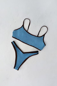 Maddie Top - Ocean Dual Tone Glossy