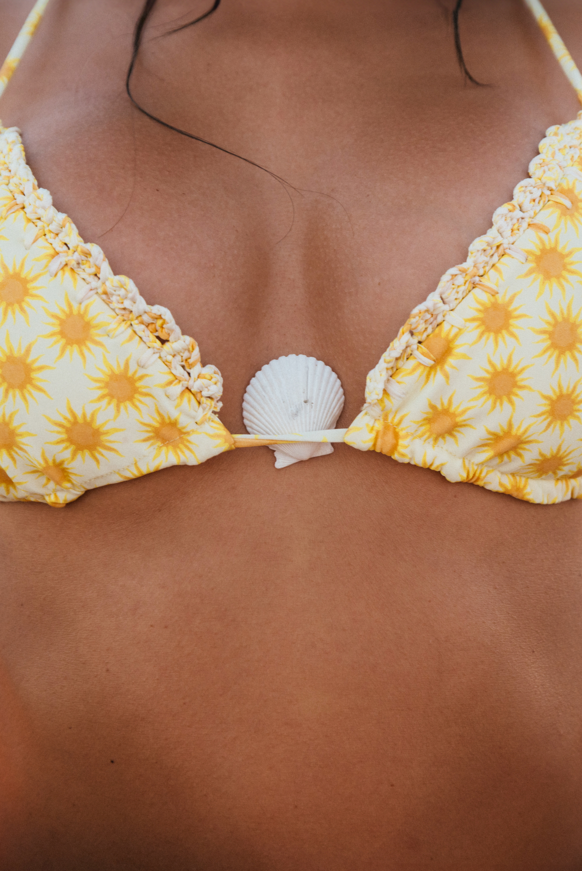 Ella Top - Ischia Glossy Crochet