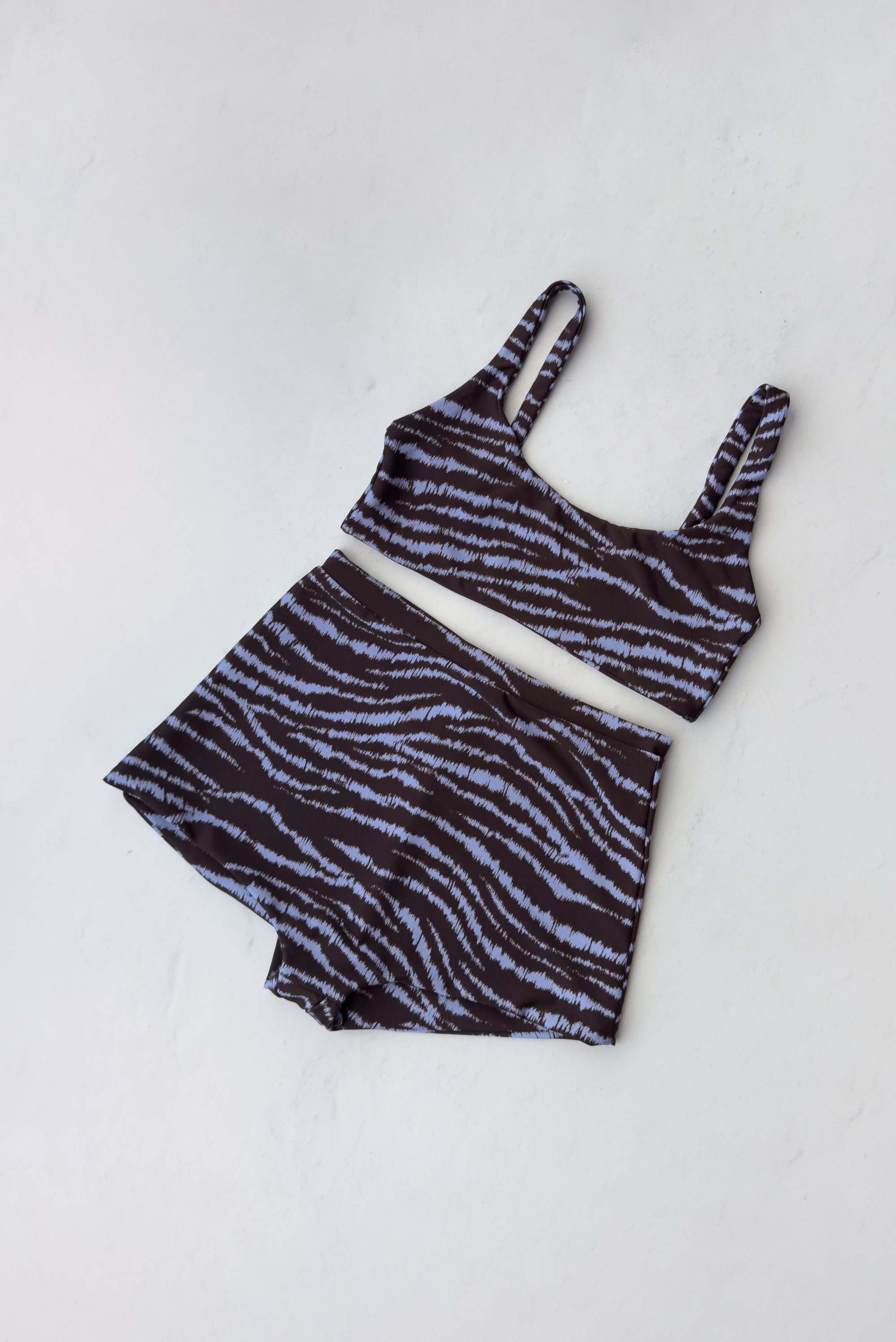 High Waist Bardot Bottom - Lynx