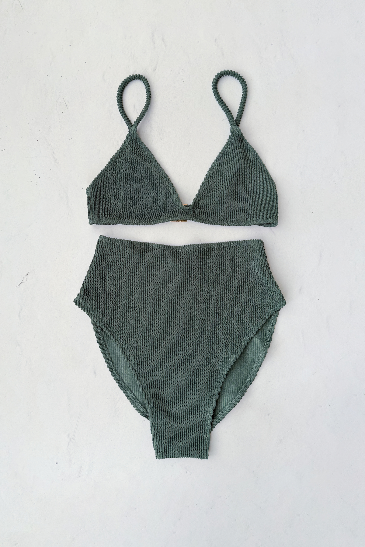 Gisele Top - Earth Crinkle