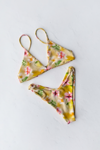 Gisele Top - Plumeria Glossy