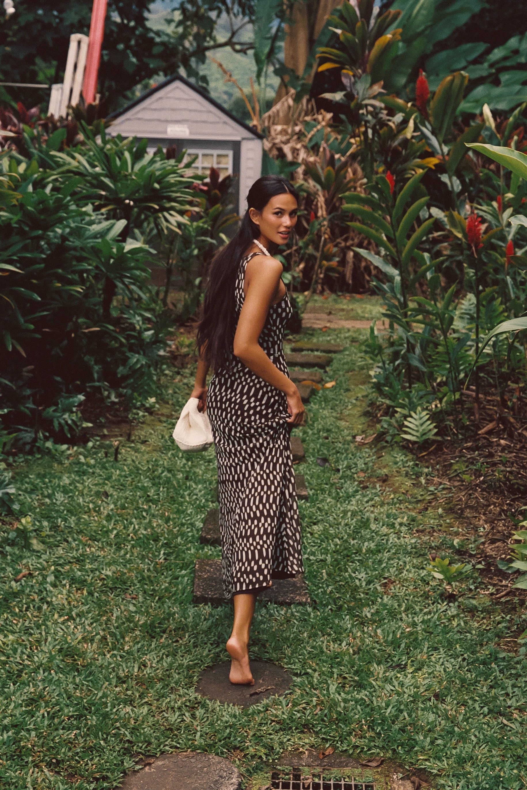 Clancey Midi Dress - Waikoko