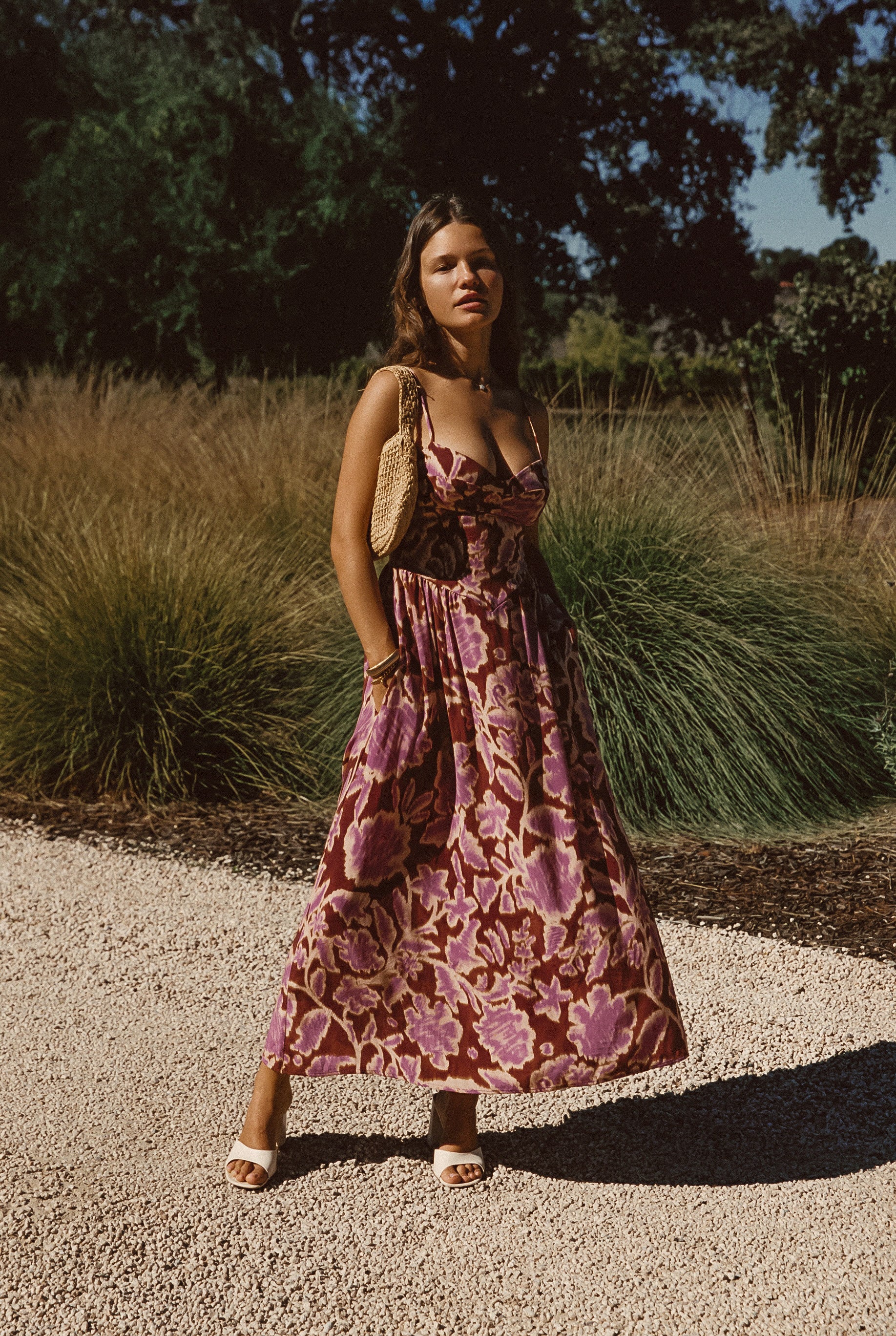 Aurora Midi Dress - Marmont