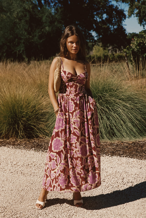 Aurora Midi Dress - Marmont