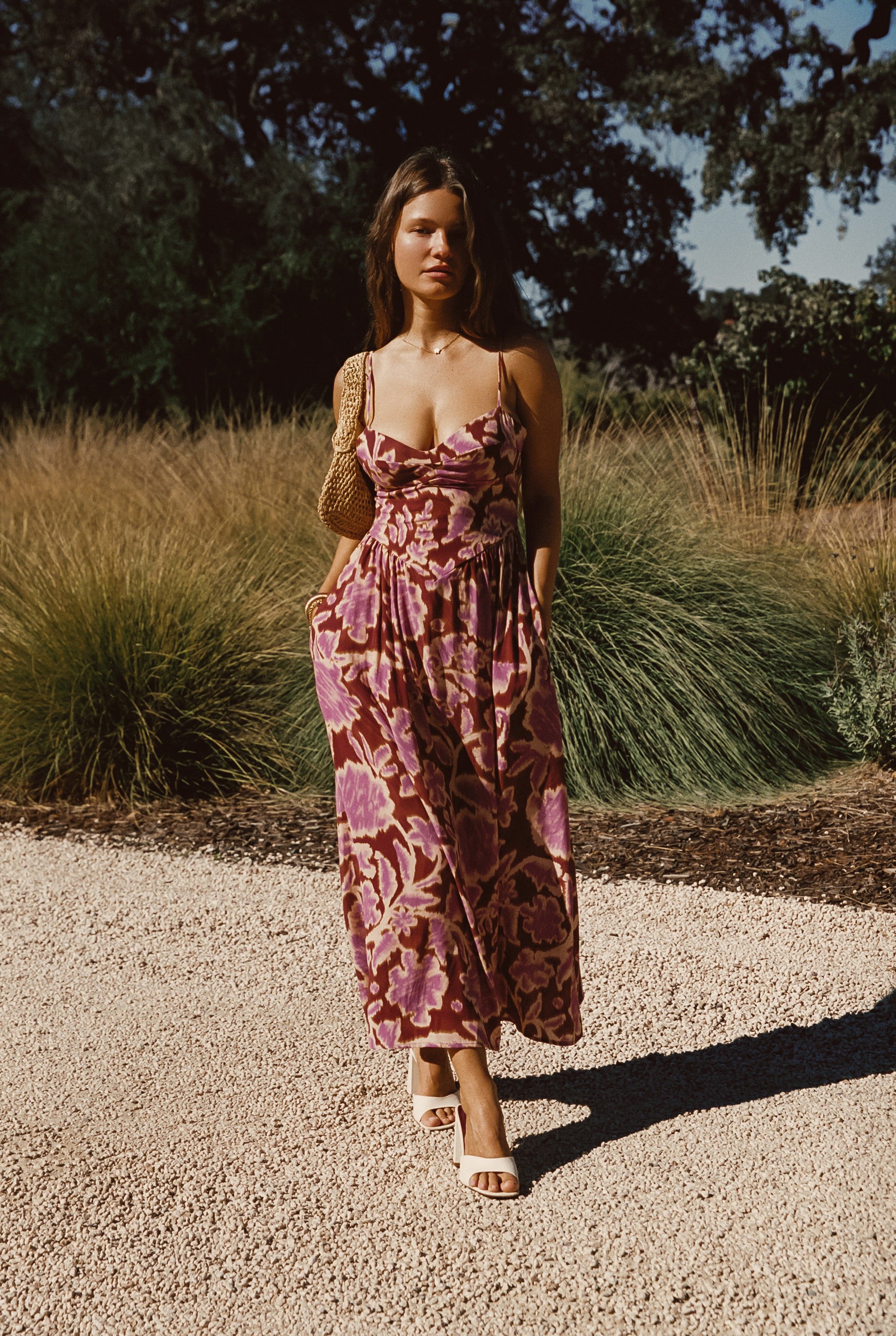 Aurora Midi Dress - Marmont