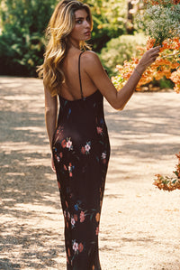 Samantha Maxi Dress Satin - Valley