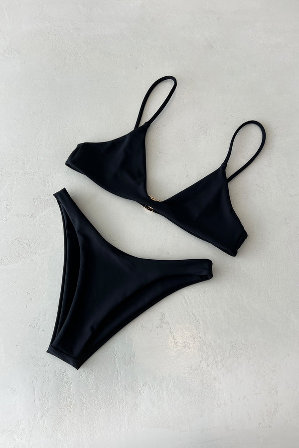 Buy Pour Moi Black Halter Palermo Bikini Top from Next Hungary