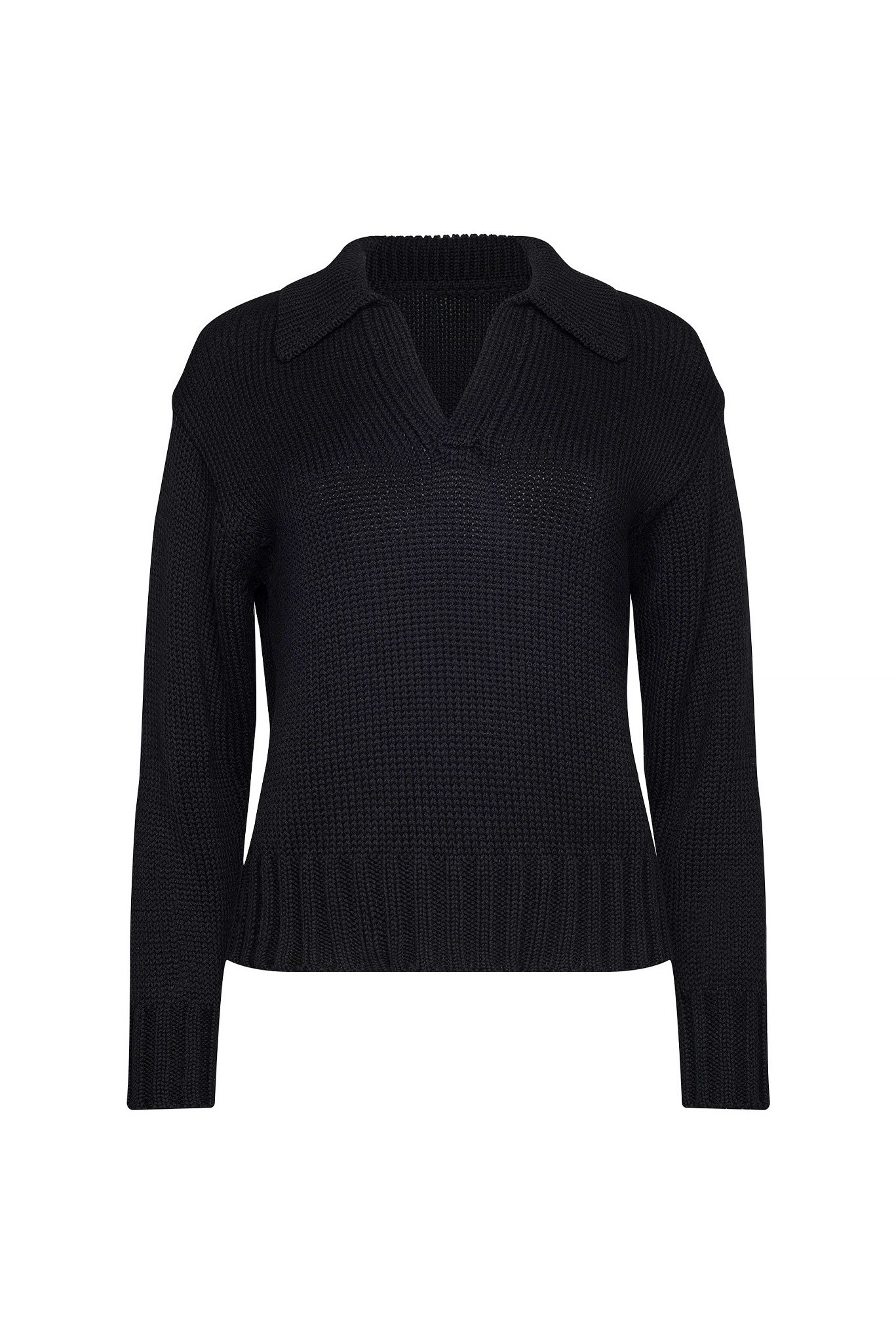 Preppy Sweater - Black