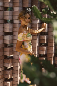 Caroline Maxi Dress - Plumeria