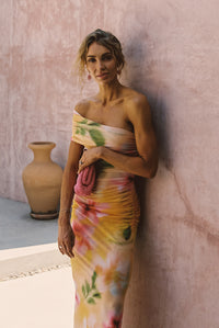 Caroline Maxi Dress - Plumeria