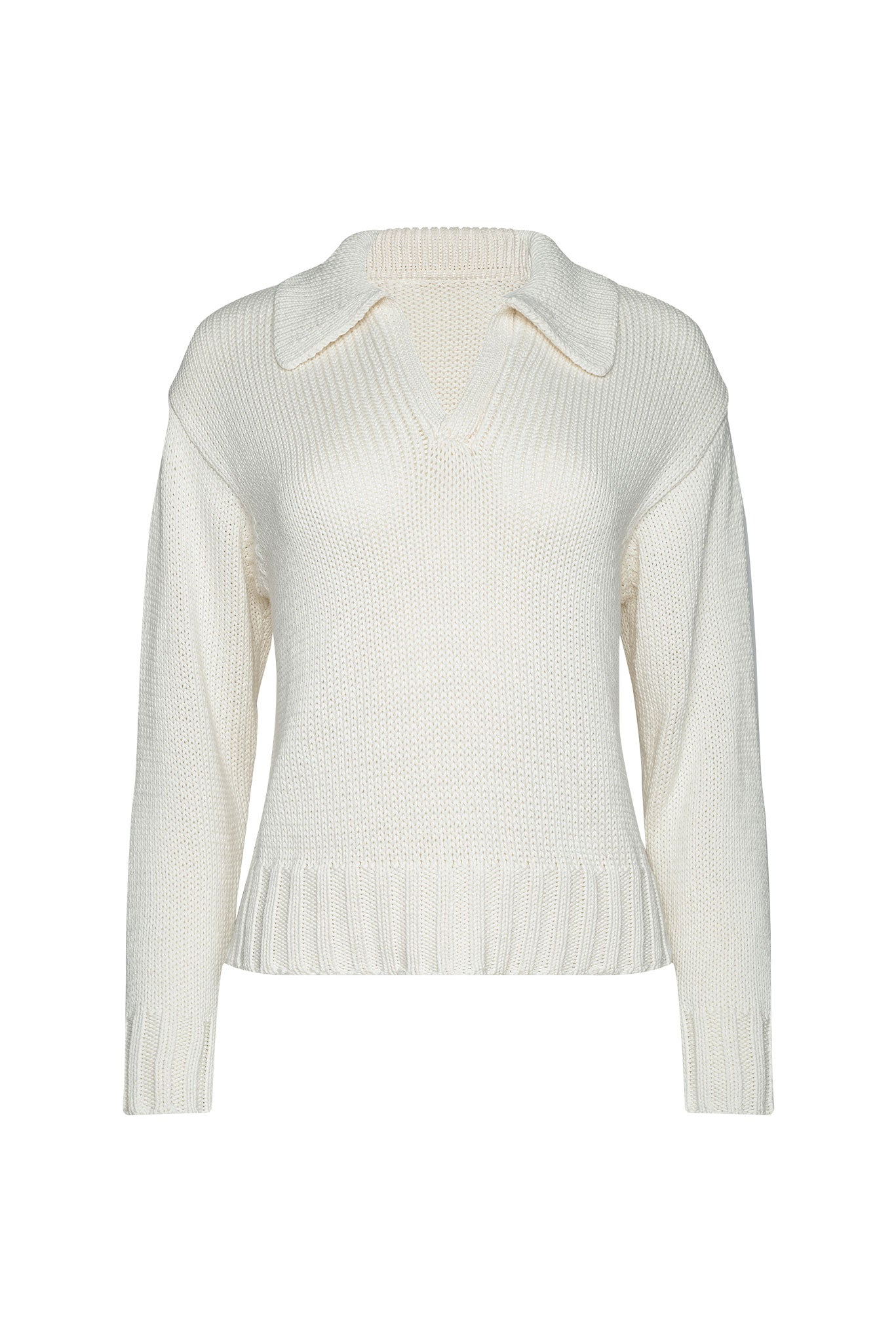 Preppy Sweater - Ivory