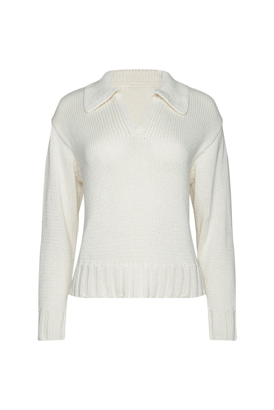 Preppy Sweater - Ivory